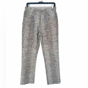 Blushe Impressions Women’s Leather Snakeskin Pants